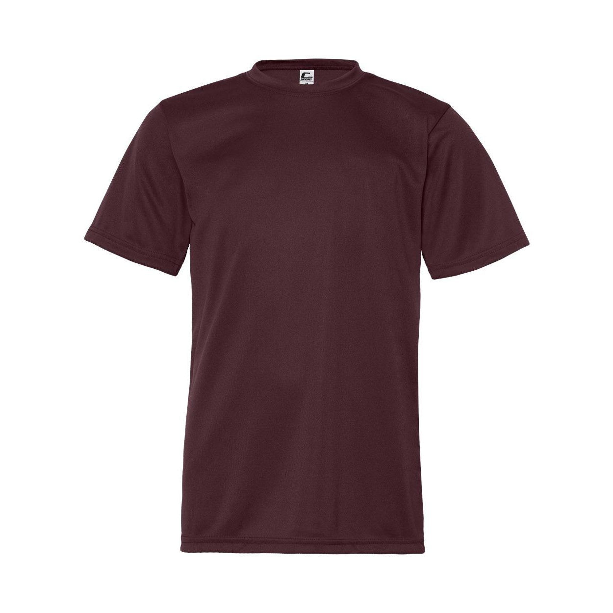 Maroon - Front - C2 Sport Youth Performance T-Shirt
