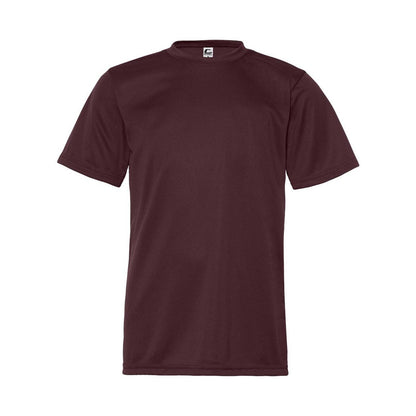 Maroon - Front - C2 Sport Youth Performance T-Shirt