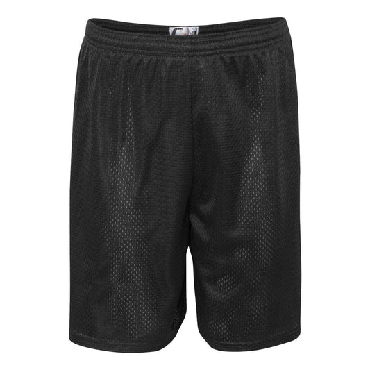 Black - Front - C2 Sport Mesh 9 Shorts