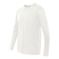White - Side - Gildan Performance Long Sleeve T-Shirt
