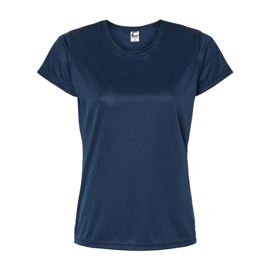 Navy - Front - C2 Sport Womens Performance T-Shirt