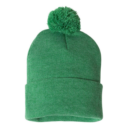 Heather Kelly - Back - Sportsman Pom-Pom 12 Knit Beanie