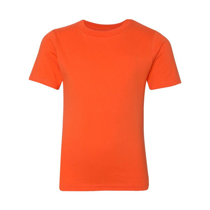 Classic Orange - Front - Next Level Youth Cotton T-Shirt