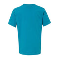 Turquoise - Back - Next Level Youth Cotton T-Shirt