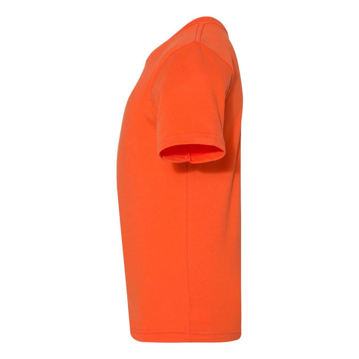 Classic Orange - Side - Next Level Youth Cotton T-Shirt