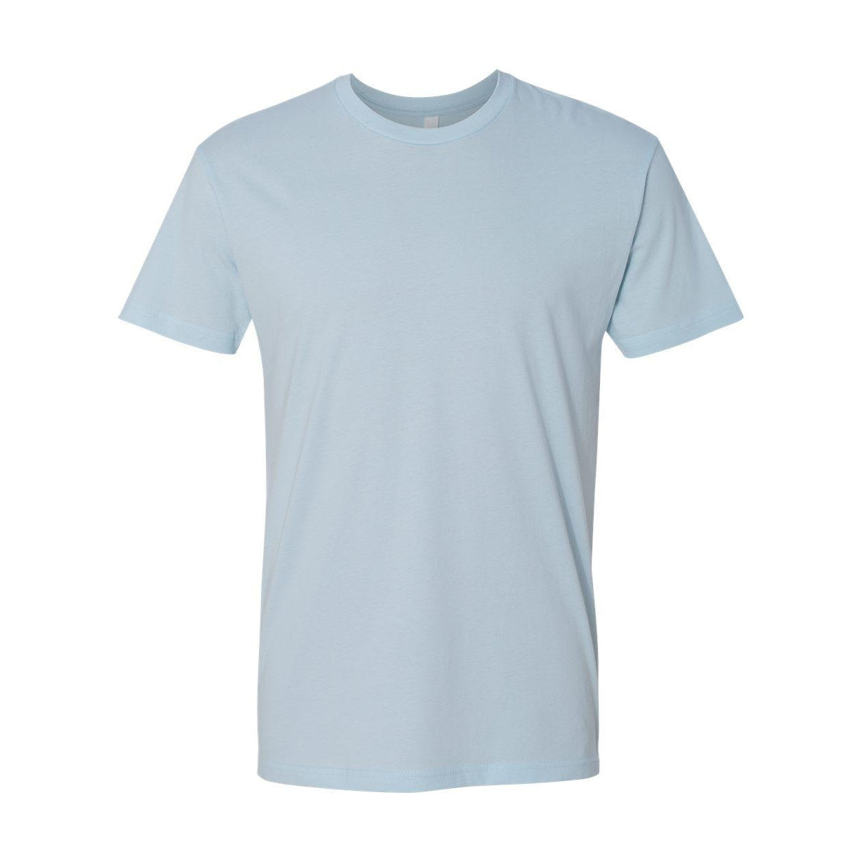 Light Blue - Front - Next Level Unisex Cotton T-Shirt