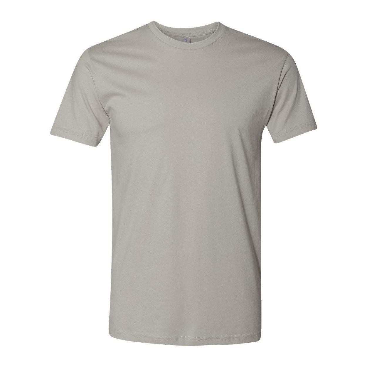 Light Grey - Front - Next Level Unisex Cotton T-Shirt