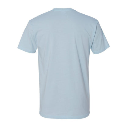 Light Blue - Back - Next Level Unisex Cotton T-Shirt