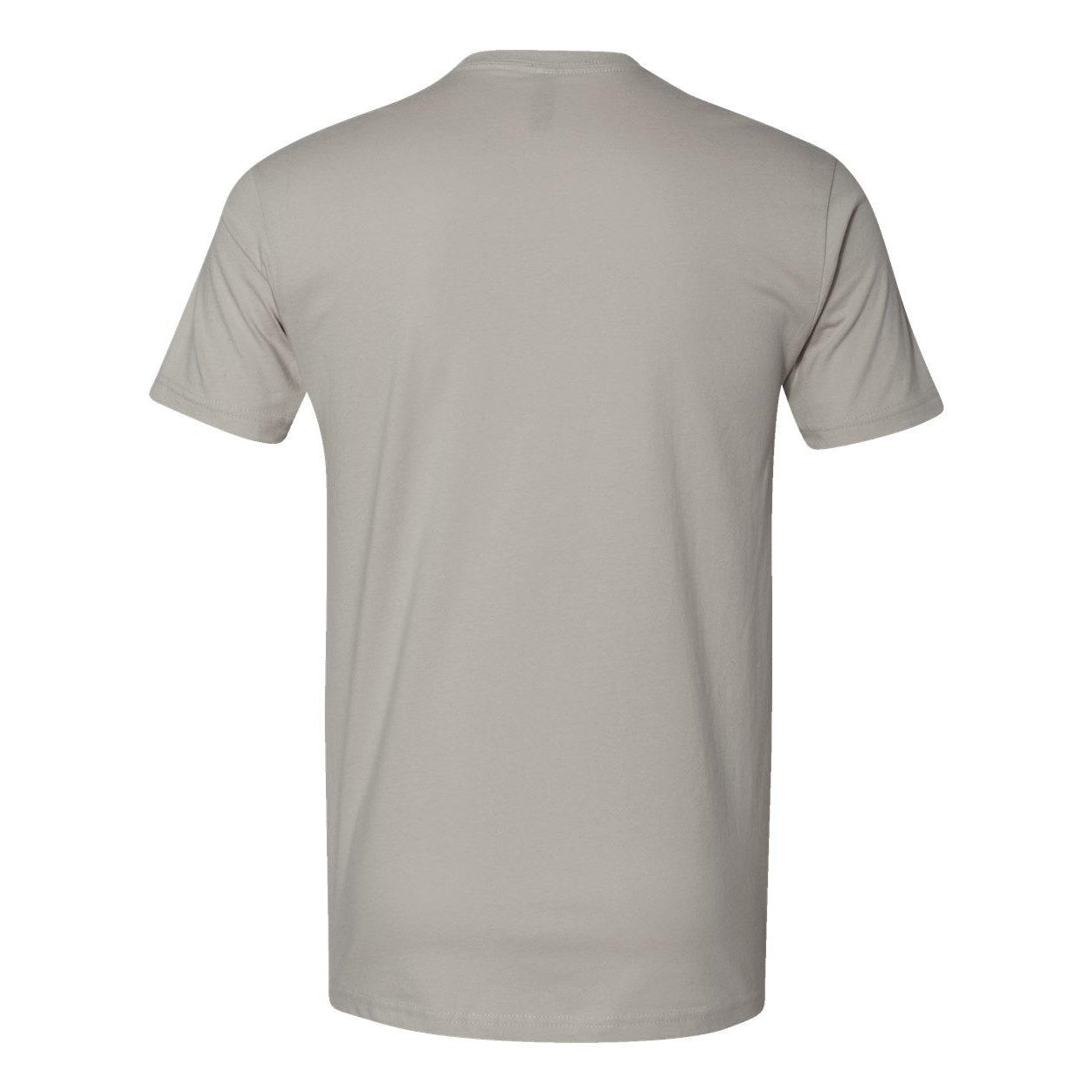 Light Grey - Back - Next Level Unisex Cotton T-Shirt