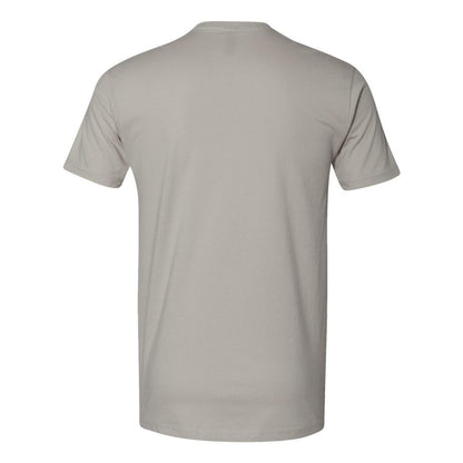 Light Grey - Back - Next Level Unisex Cotton T-Shirt