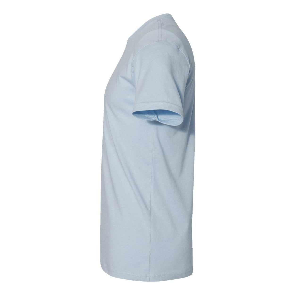 Light Blue - Side - Next Level Unisex Cotton T-Shirt
