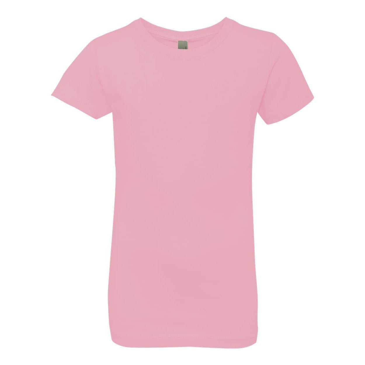 Light Pink - Front - Next Level Girls Cotton Princess T-Shirt
