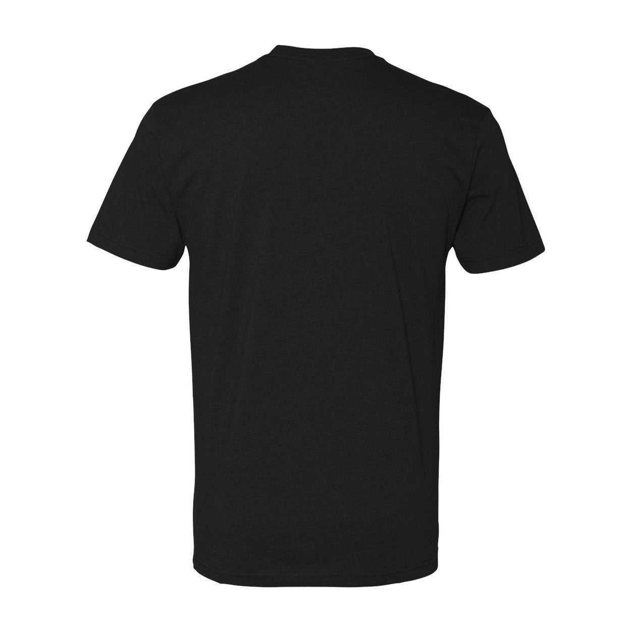 Black - Back - Next Level Unisex CVC T-Shirt