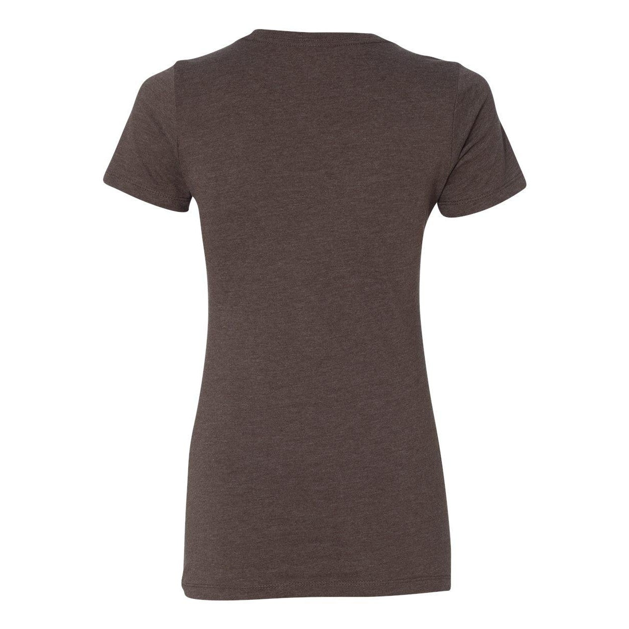 Espresso - Back - Next Level Womens CVC T-Shirt