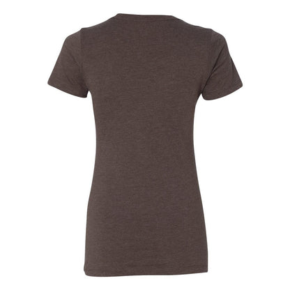 Espresso - Back - Next Level Womens CVC T-Shirt