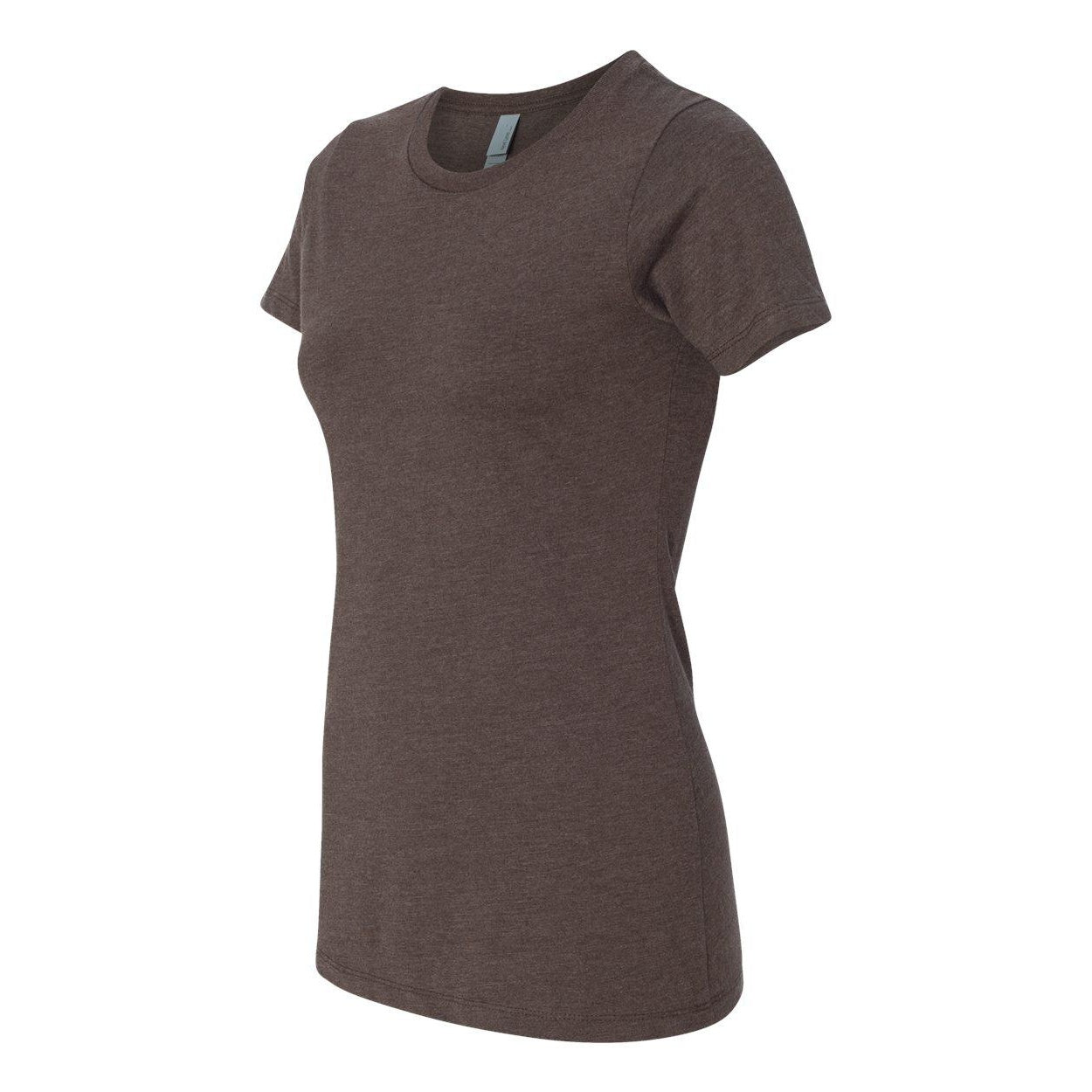 Espresso - Side - Next Level Womens CVC T-Shirt