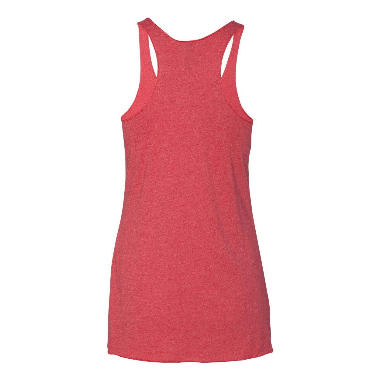 Vintage Red - Back - Next Level Womens Triblend Racerback Tank