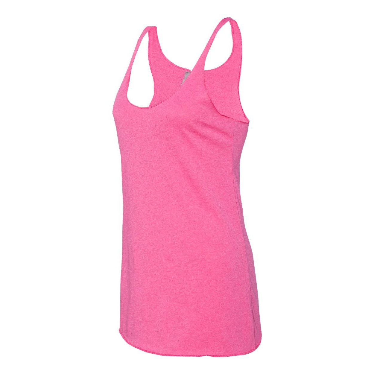 Vintage Pink - Side - Next Level Womens Triblend Racerback Tank