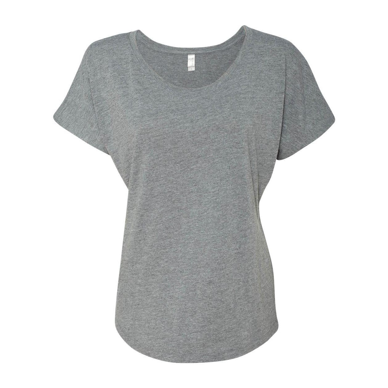 Premium Heather - Front - Next Level Womens Triblend Dolman T-Shirt