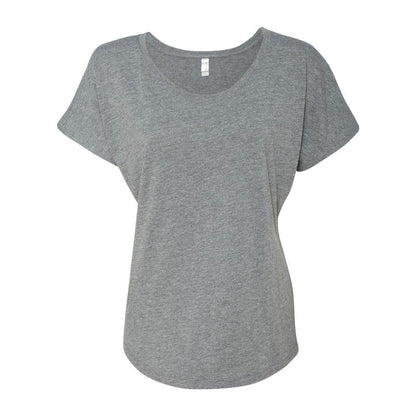 Premium Heather - Front - Next Level Womens Triblend Dolman T-Shirt