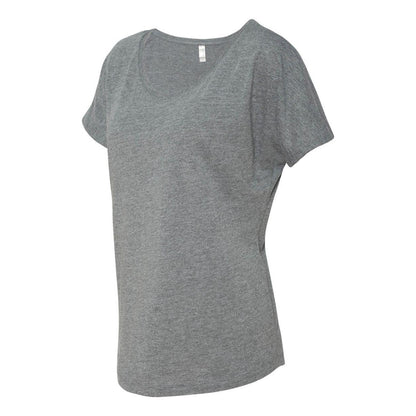 Premium Heather - Side - Next Level Womens Triblend Dolman T-Shirt
