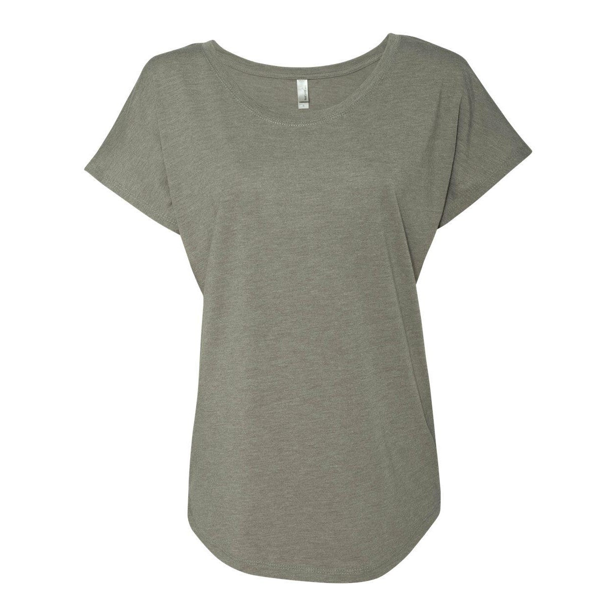 Venetian Grey - Front - Next Level Womens Triblend Dolman T-Shirt