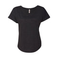 Vintage Black - Front - Next Level Womens Triblend Dolman T-Shirt
