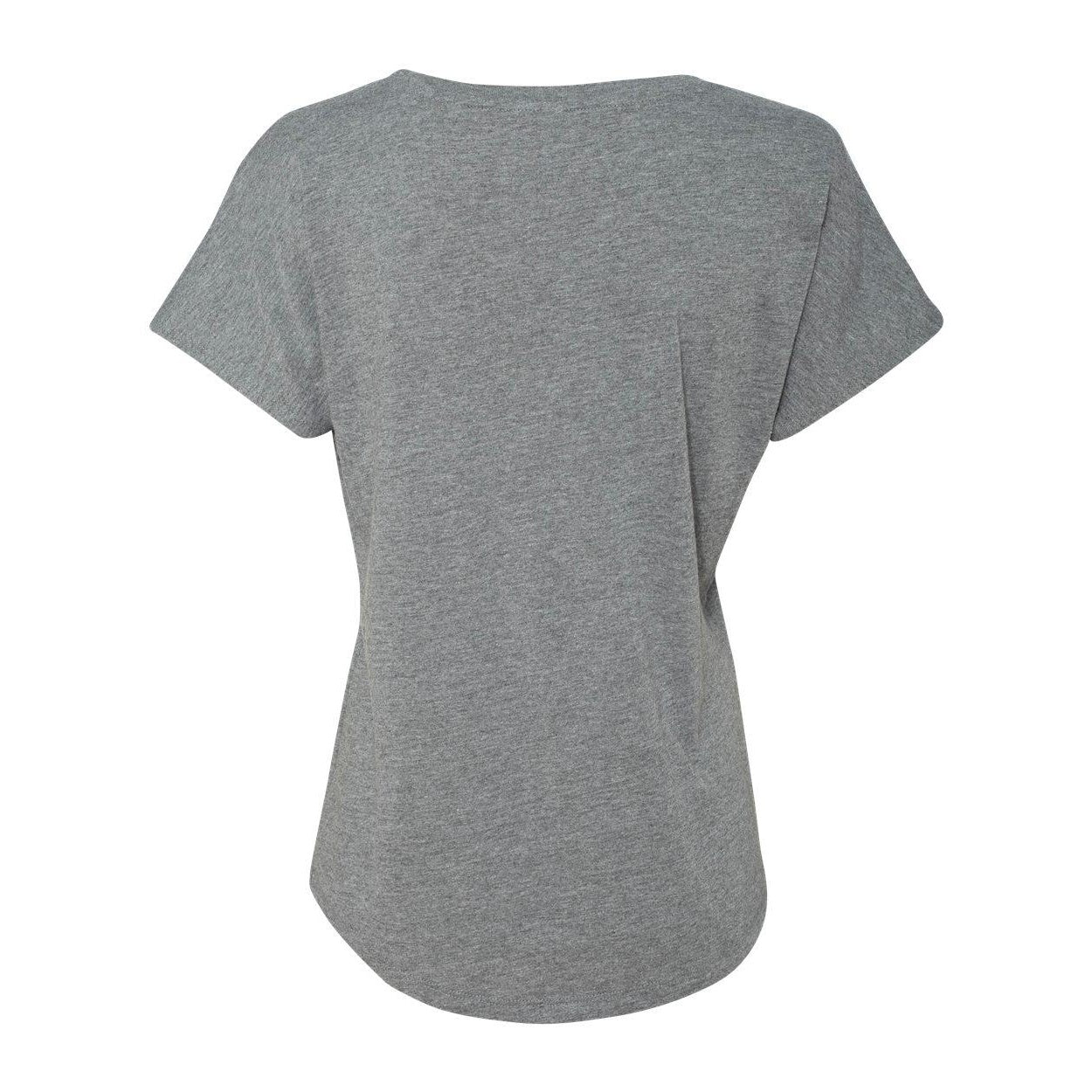 Premium Heather - Back - Next Level Womens Triblend Dolman T-Shirt