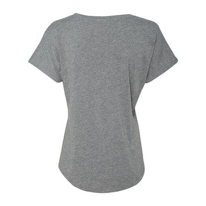 Premium Heather - Back - Next Level Womens Triblend Dolman T-Shirt