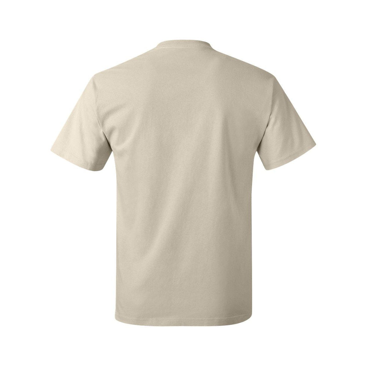 Natural - Back - Hanes Authentic T-Shirt
