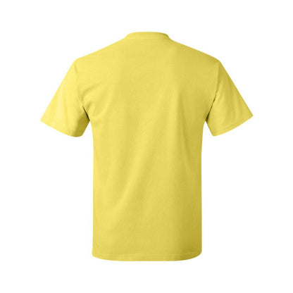 Yellow - Back - Hanes Authentic T-Shirt