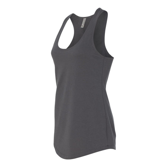 Royal - Front - Next Level Womens Lightweight French Terry Racerback Tank