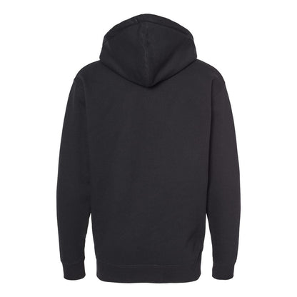 Black - Back - Independent Trading Co. Heavyweight Full-Zip Hooded Sweatshirt