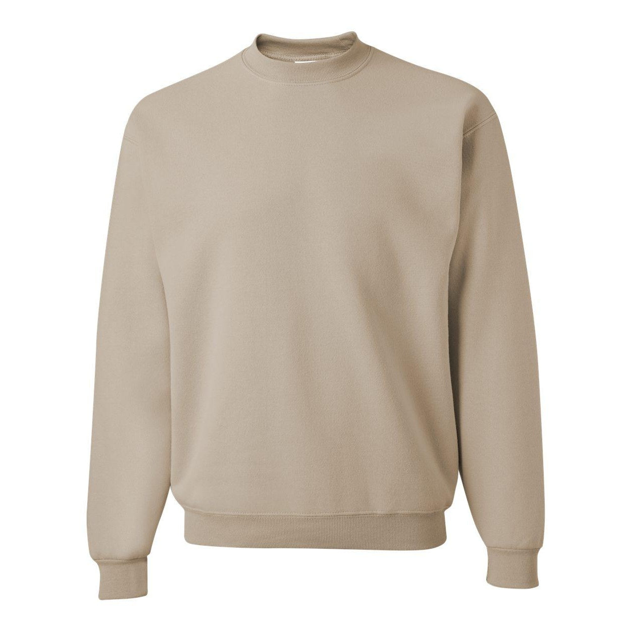 Sandstone - Front - JERZEES NuBlend Crewneck Sweatshirt