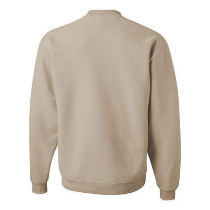 Sandstone - Back - JERZEES NuBlend Crewneck Sweatshirt