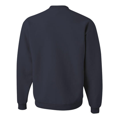 J. Navy - Back - JERZEES Super Sweats NuBlend Crewneck Sweatshirt