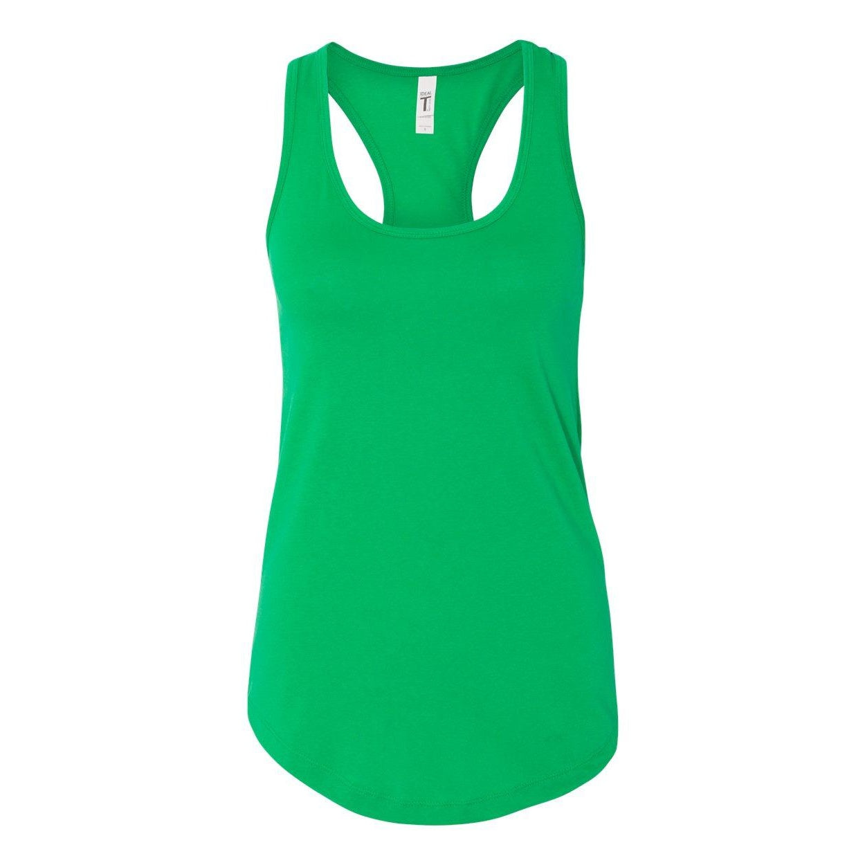 Kelly Green - Front - Next Level Women's Ideal Racerback Tank