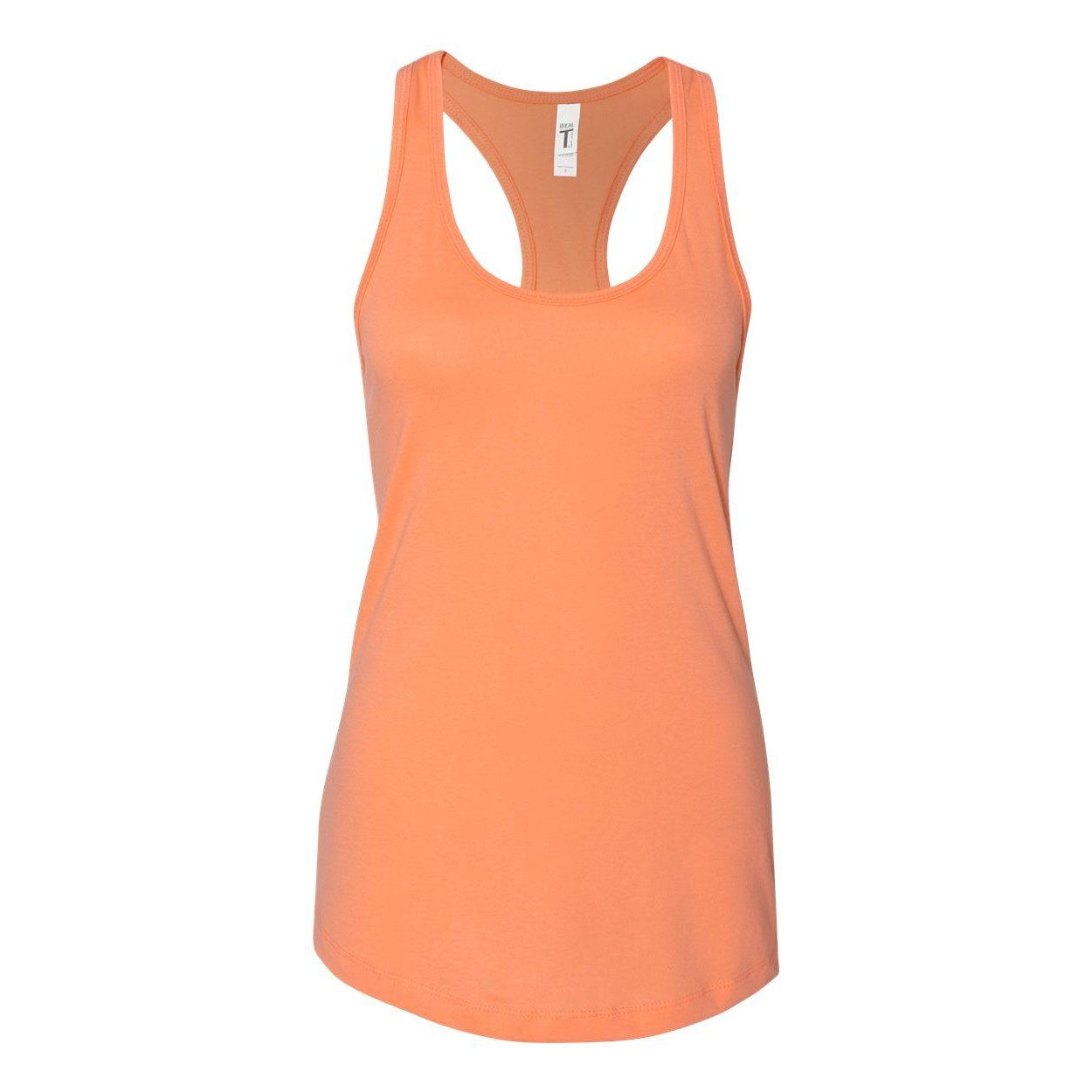 Light Orange - Front - Next Level Women's Ideal Racerback Tank