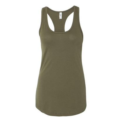 Military Green - Front - Next Level Women's Ideal Racerback Tank