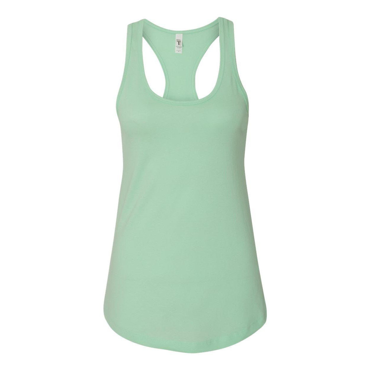 Mint - Front - Next Level Women's Ideal Racerback Tank