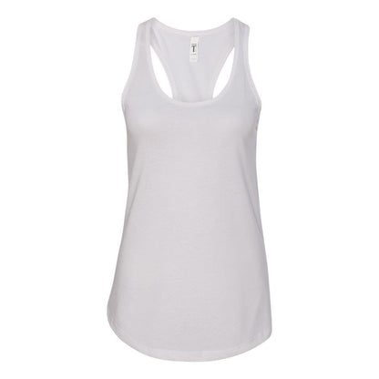White - Front - Next Level Women's Ideal Racerback Tank