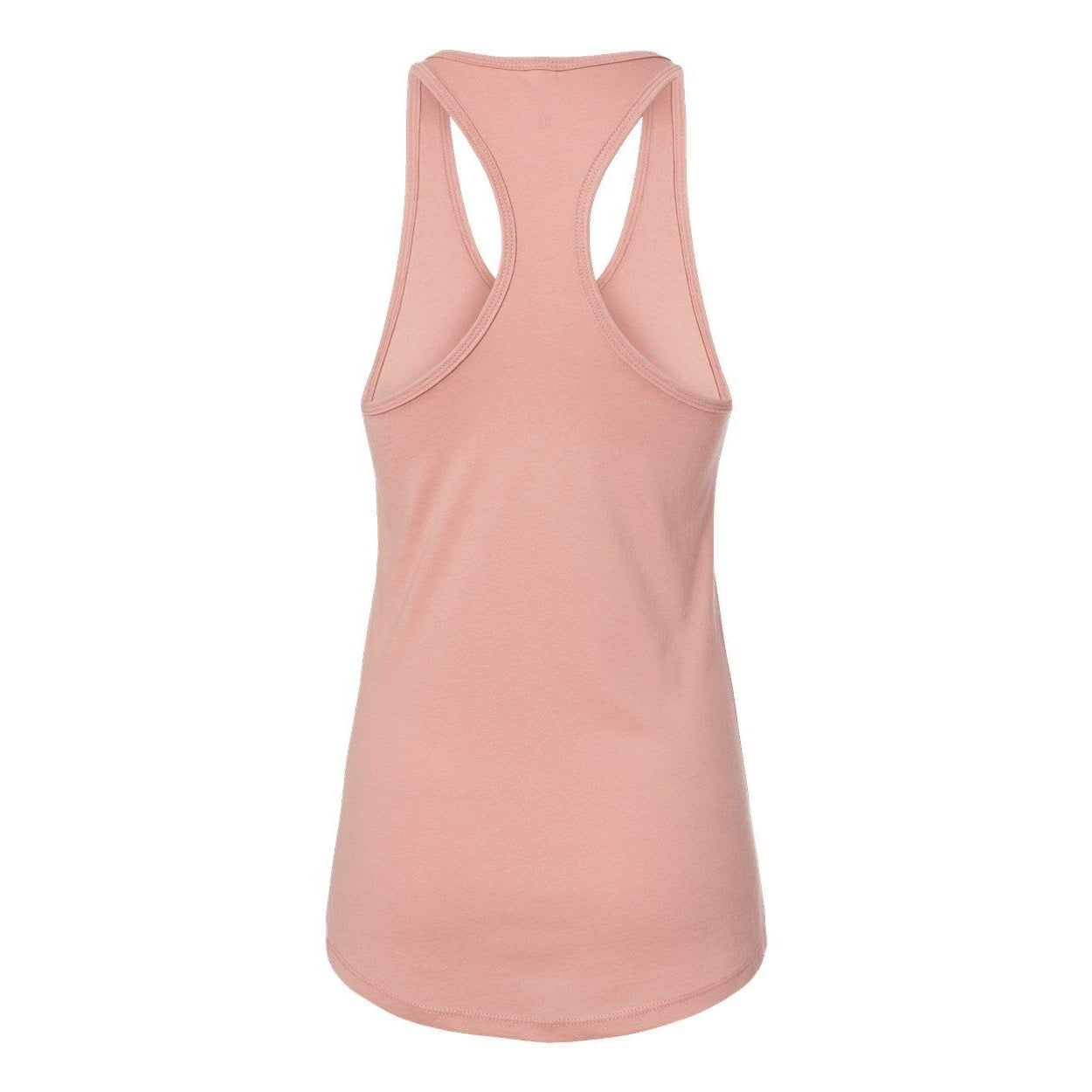 Desert Pink - Back - Next Level Women's Ideal Racerback Tank