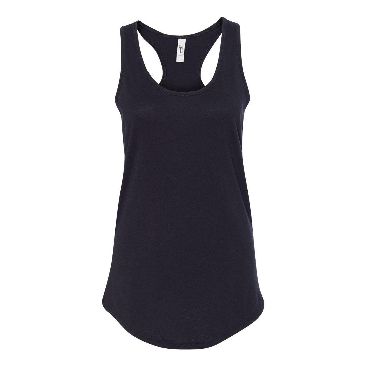 Black - Front - Next Level Women's Ideal Racerback Tank