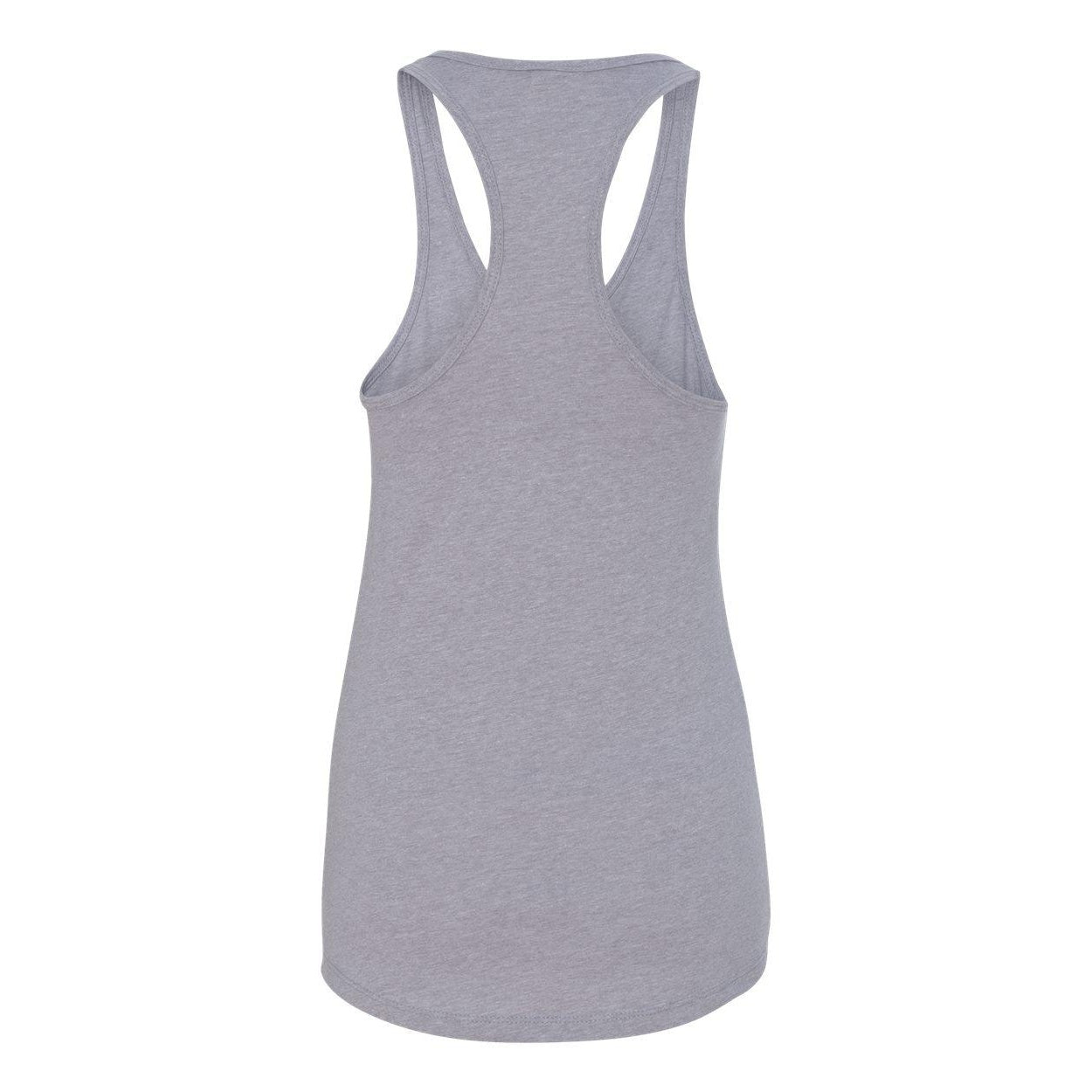 Heather Grey - Back - Next Level Women's Ideal Racerback Tank
