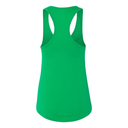 Kelly Green - Back - Next Level Women's Ideal Racerback Tank