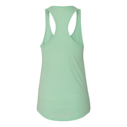 Mint - Back - Next Level Women's Ideal Racerback Tank
