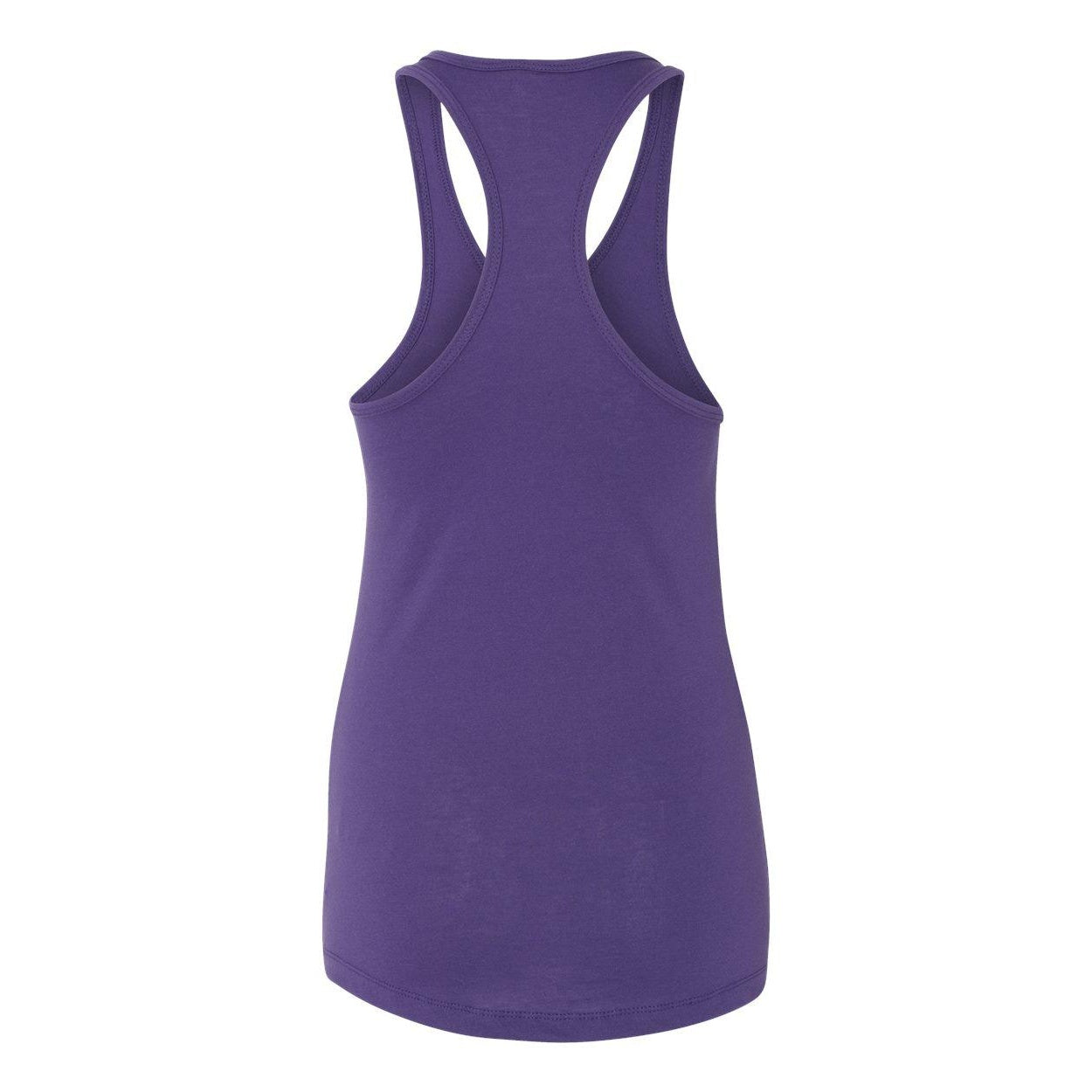 Purple Rush - Back - Next Level Women's Ideal Racerback Tank