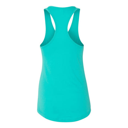 Tahiti Blue - Back - Next Level Women's Ideal Racerback Tank