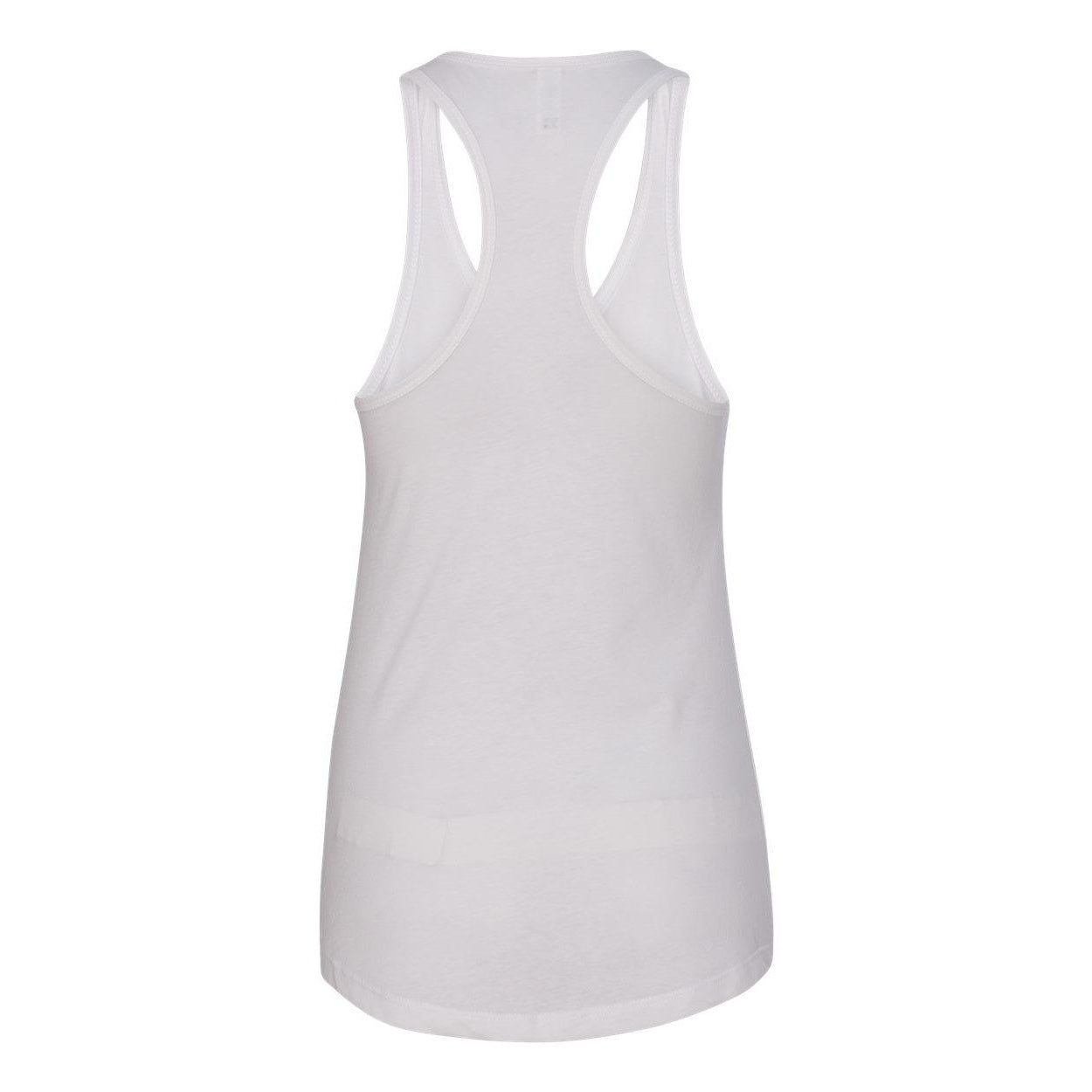White - Back - Next Level Women's Ideal Racerback Tank