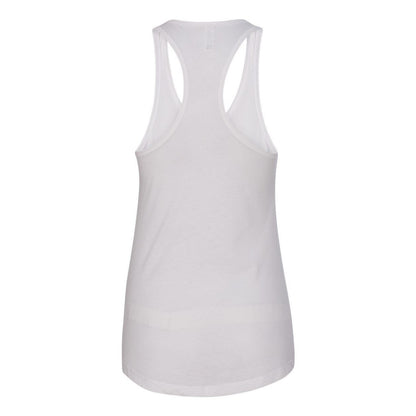 White - Back - Next Level Women's Ideal Racerback Tank